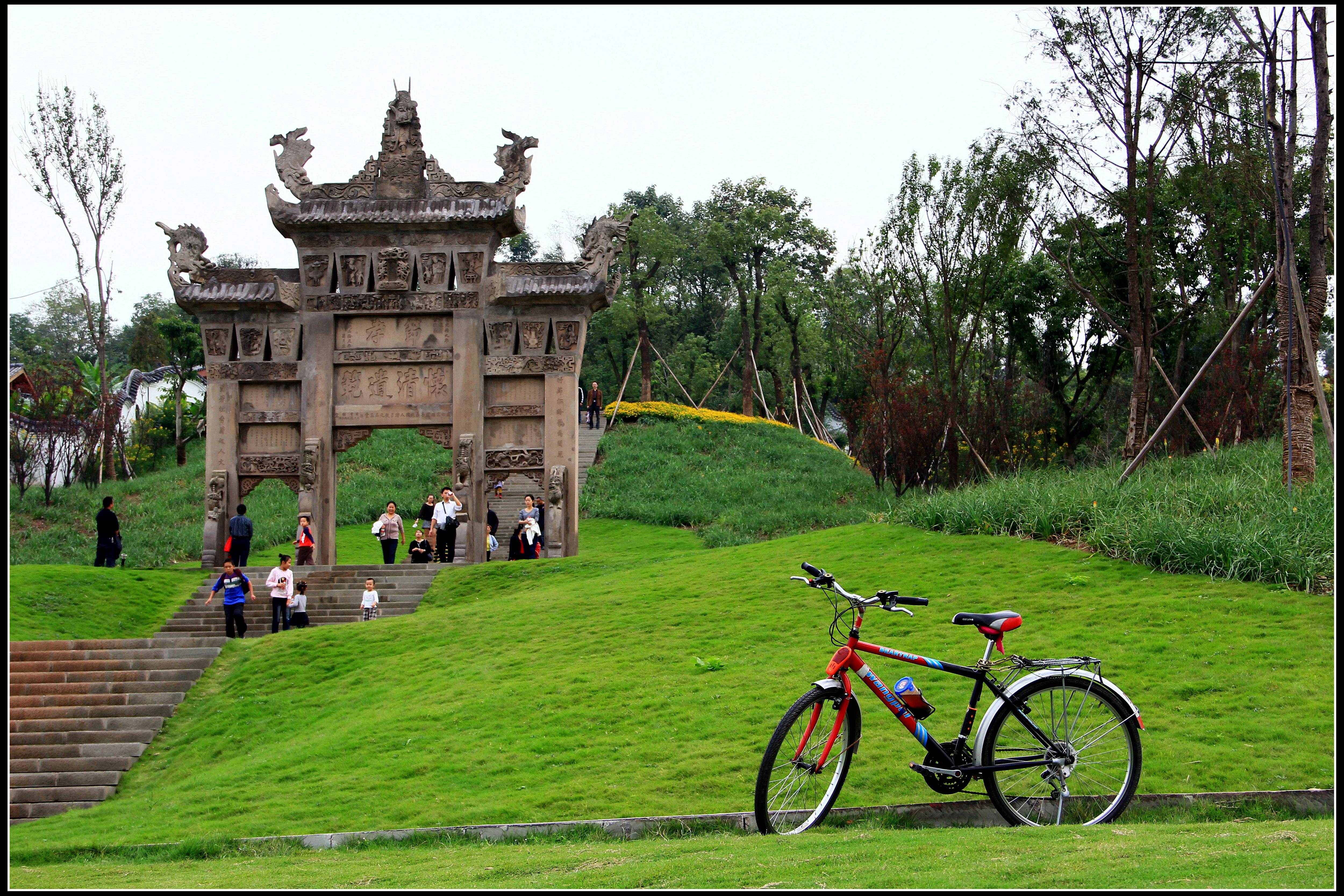 重庆江北照母山公园