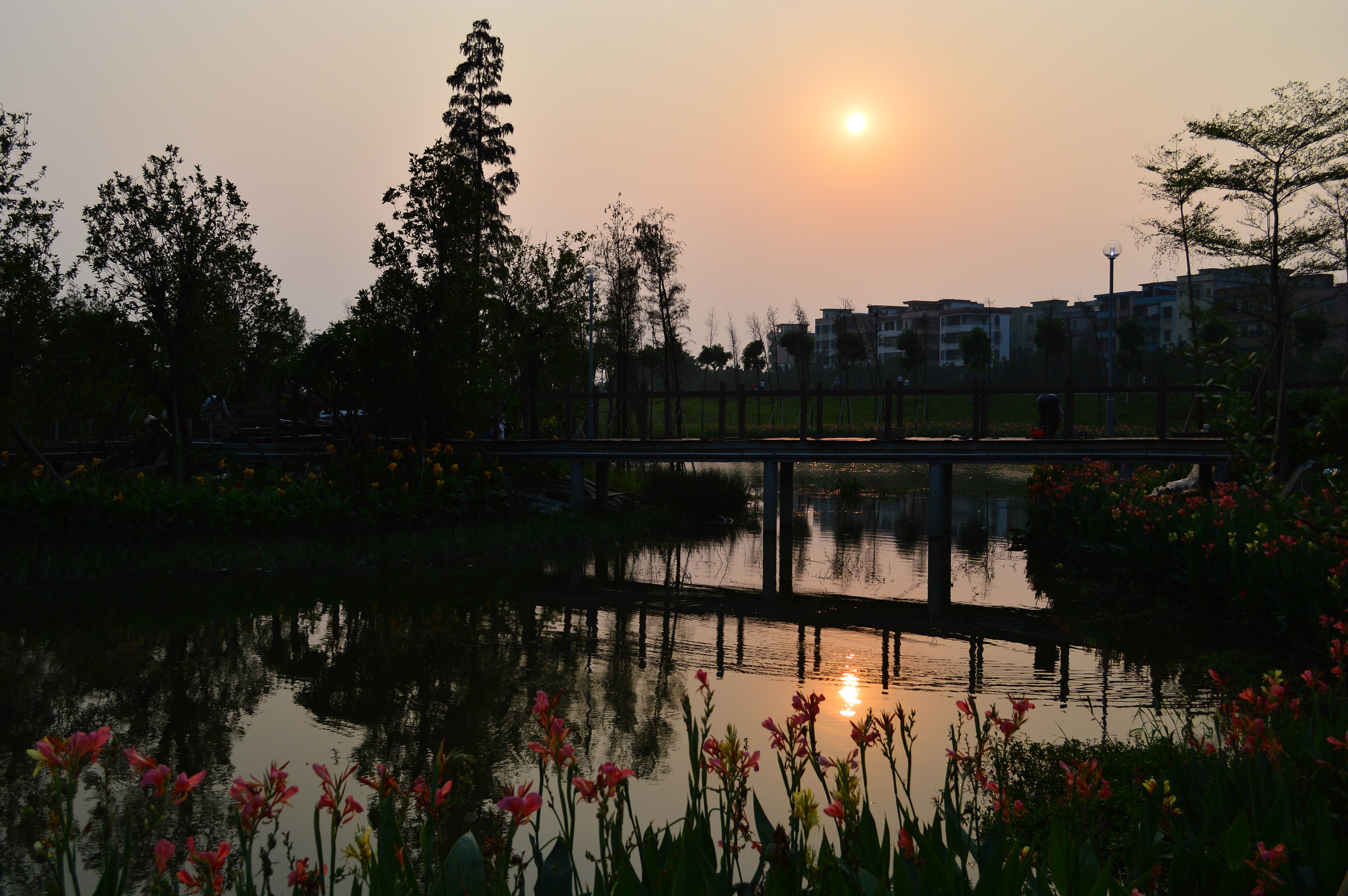 花都湖掠影