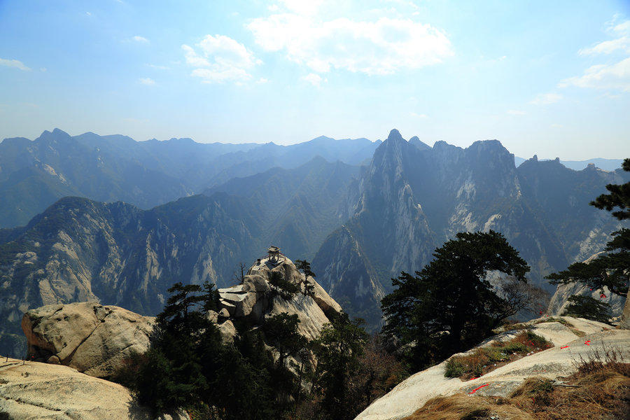 西岳华山(四)东峰胜景