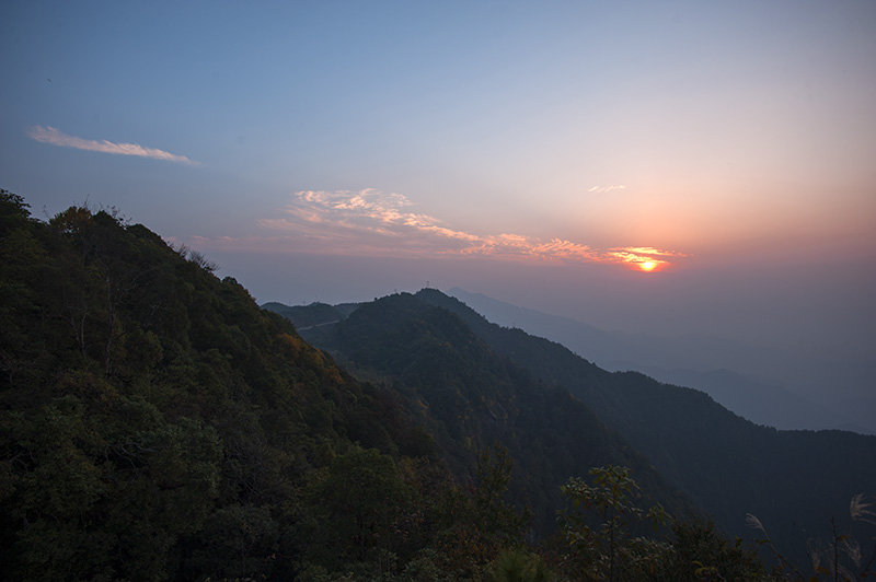 龙胜县小南山风光