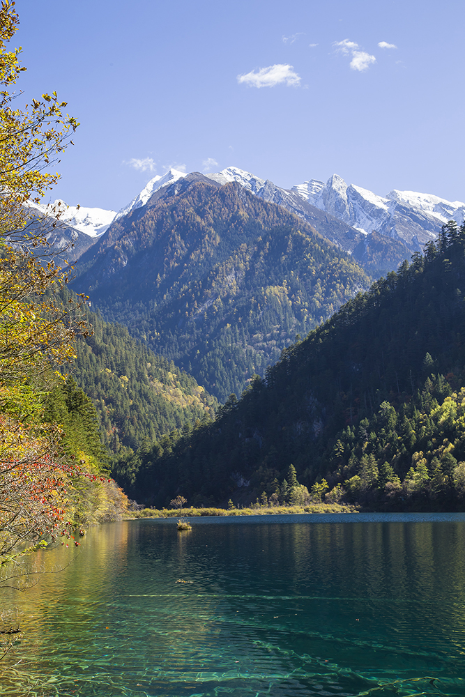 九寨秋色——湖光山色