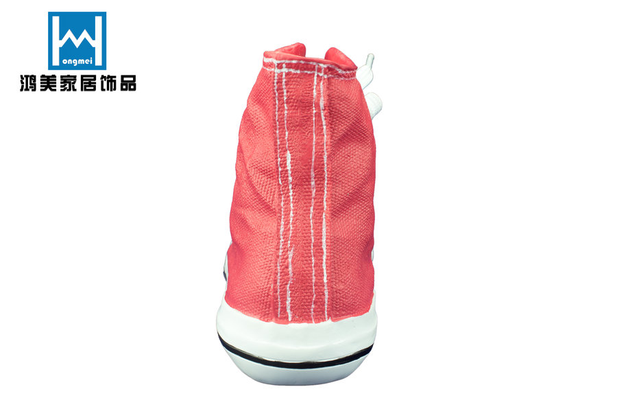 【静物:树脂工艺品 仿真运动布鞋储蓄罐摄影图