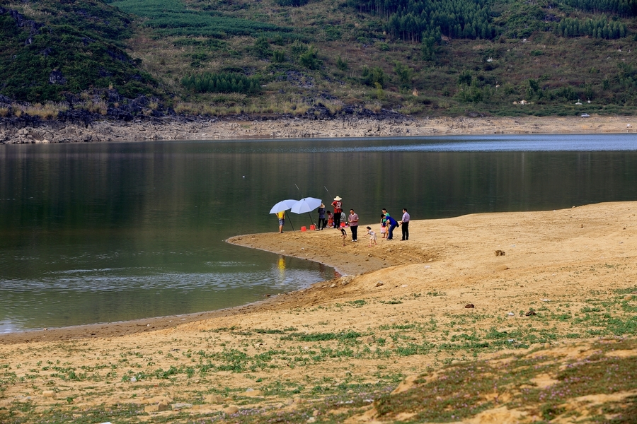 水库景色