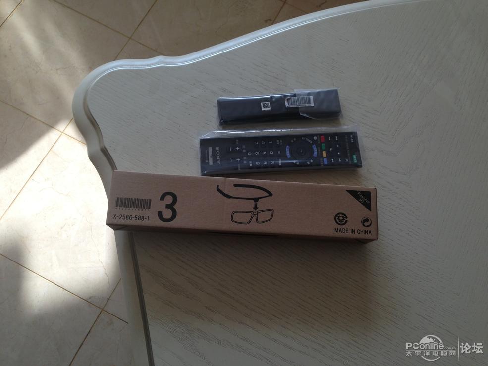 sony首款弧面电视65S990A开箱啦!_液晶电视