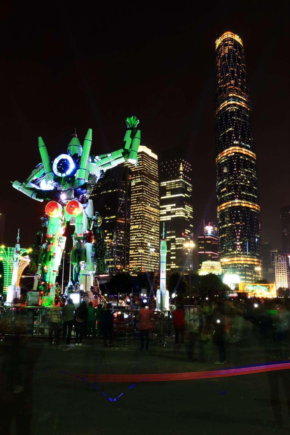 2013广州国际灯光节之(夜景慢拍)