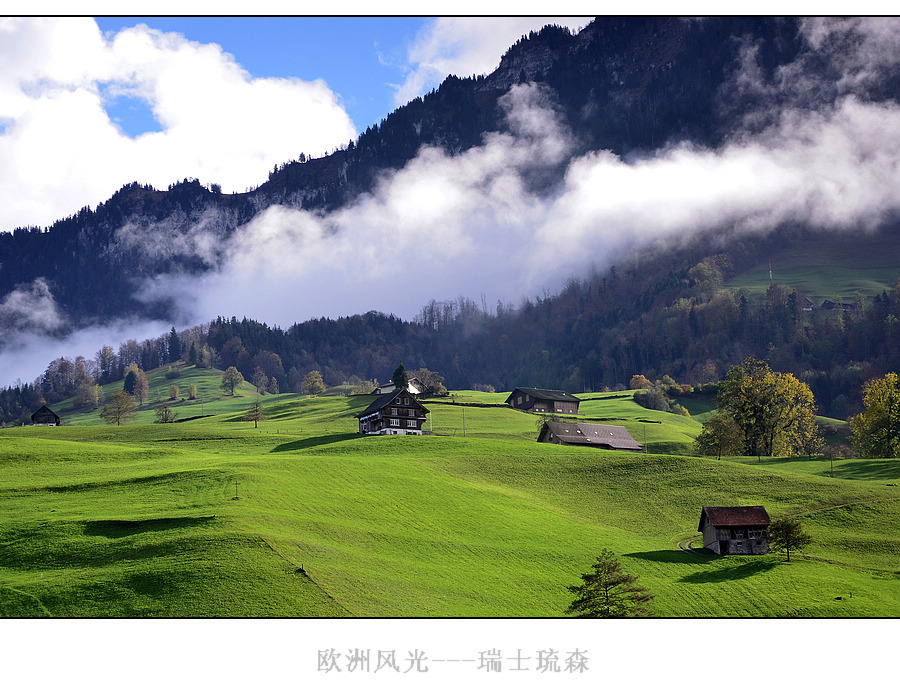 欧洲行摄---瑞士田园风光之二