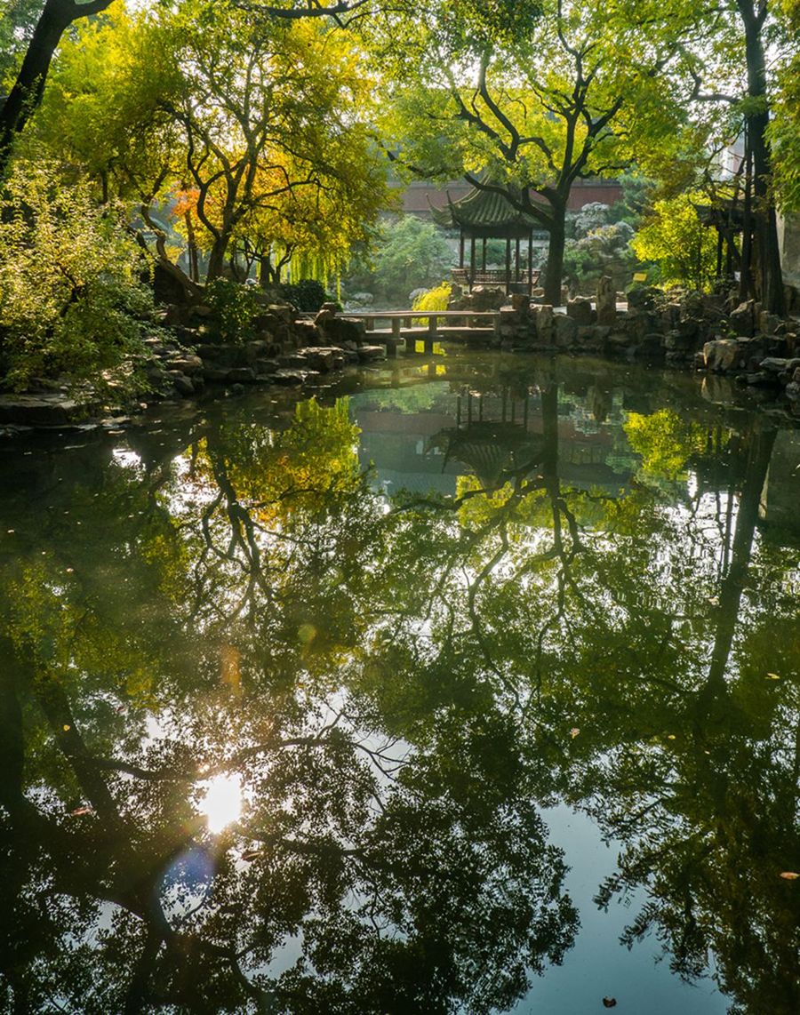 【秋天的童话-上海豫园秋色摄影图片】风光旅