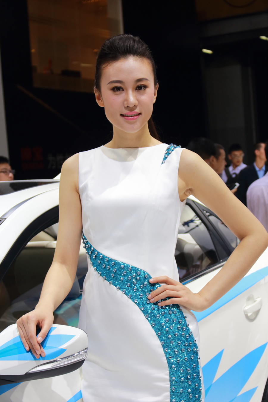 2013广州国际车展美女模特(11.24)