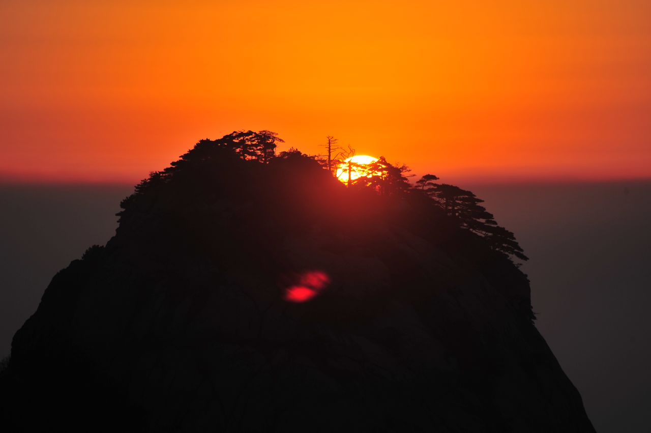 黄山日出