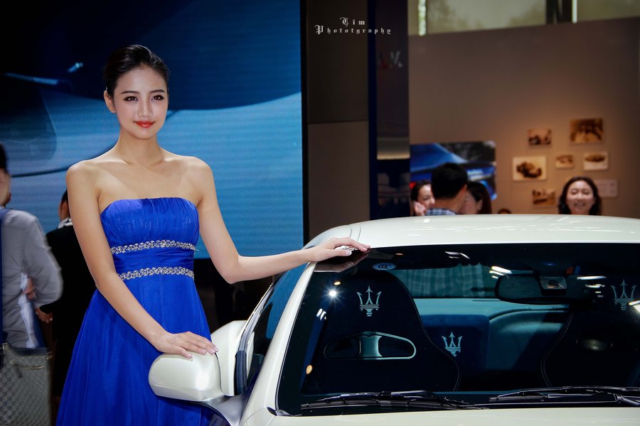 2013 广州车展之 豪车美女