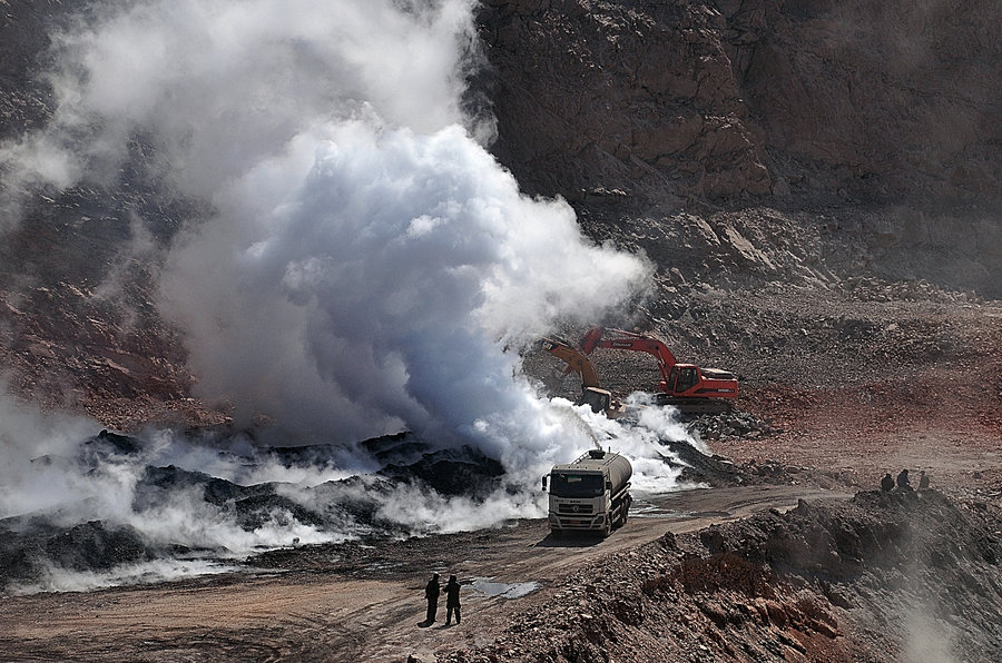 【大美矿山.煤矿是我们阜新的支柱产业摄影图