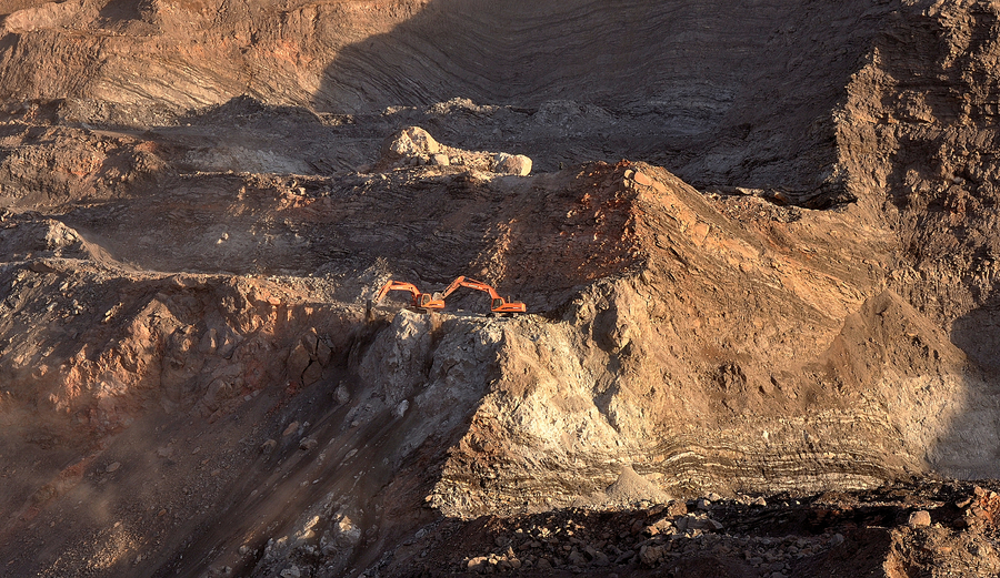 【大美矿山.煤矿是我们阜新的支柱产业摄影图