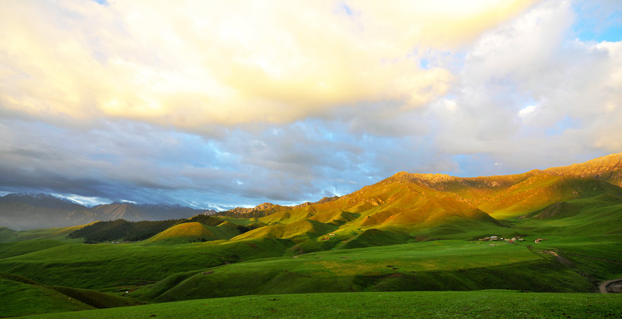 【新疆天山的早晨摄影图片】风光旅游摄影_太平洋电脑网摄影部落