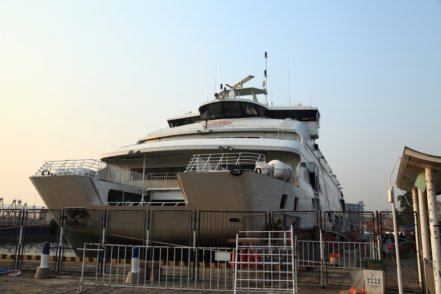 【美丽的海边城市,广西北海,围洲岛风光。摄影