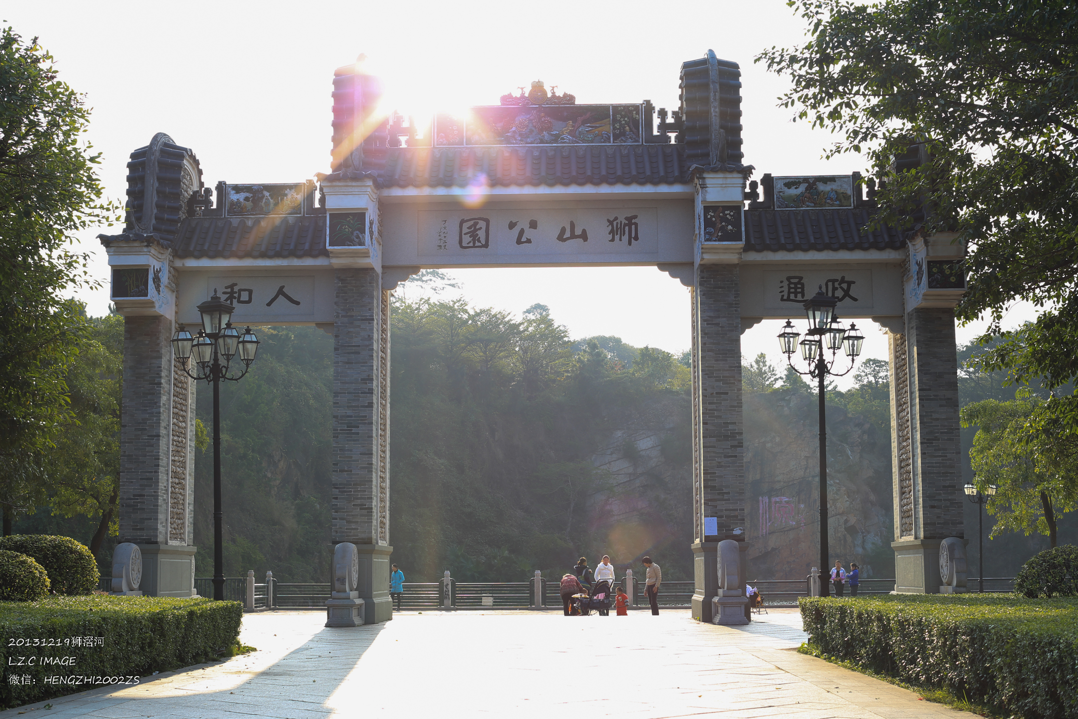 狮山公园牌坊