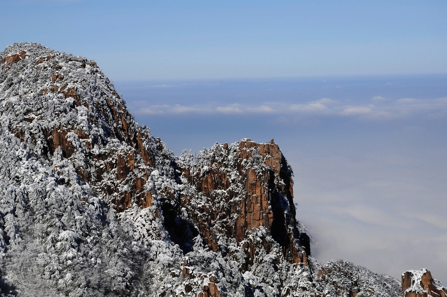 冬季黄山