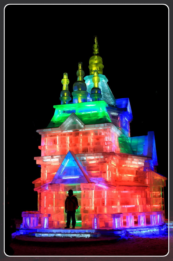 中国-哈尔滨第四十届冰灯艺术游园会