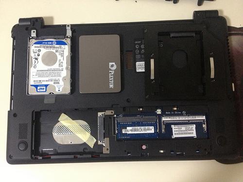 3个小时的辛苦,acer E1-572G固态硬盘安装笔记