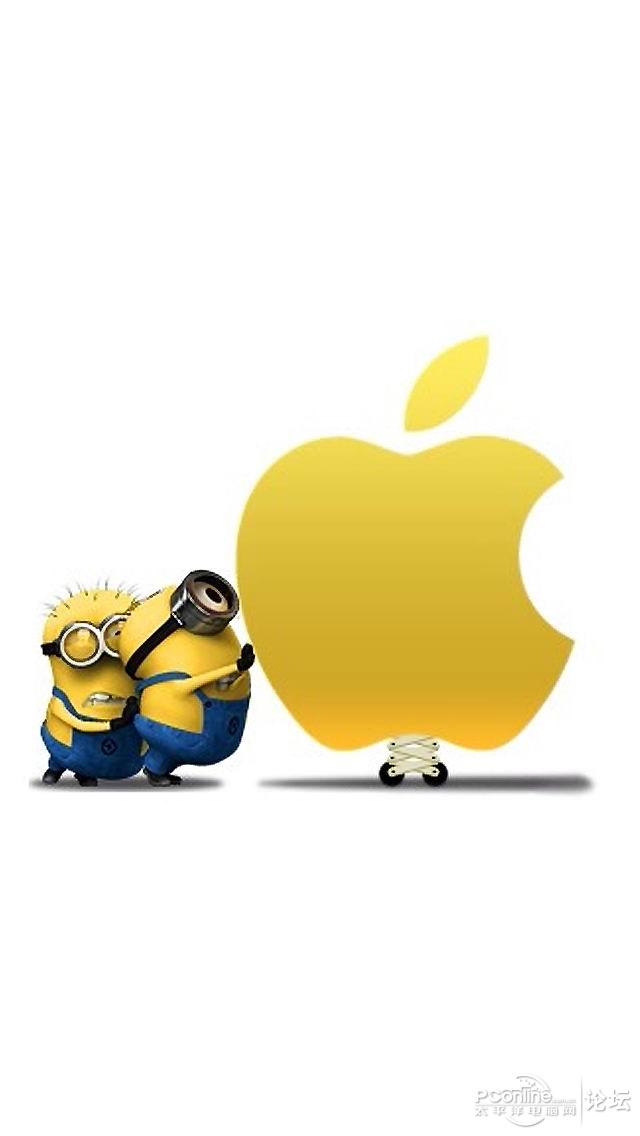 iphone5s手机壁纸可爱,iphone5s壁纸可爱 可爱小黄人iphone 5s壁纸 第二辑