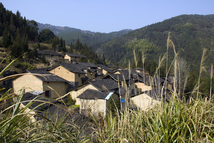 【地质灾害山村摄影图片】生活摄影