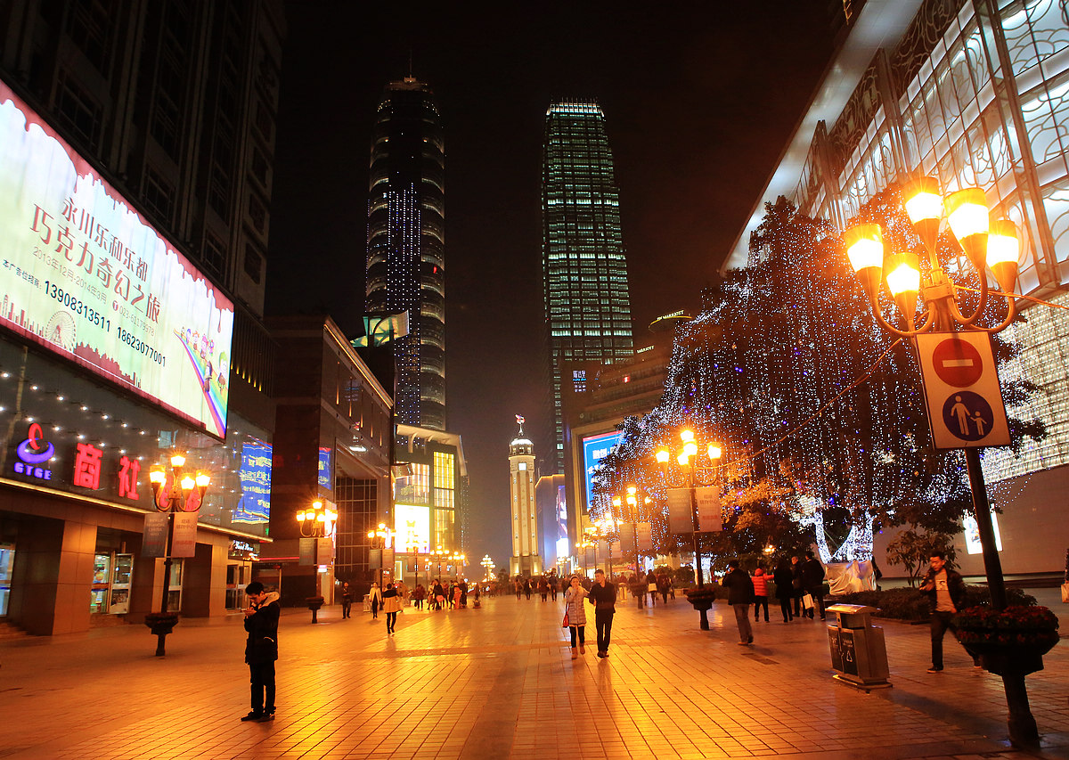 节前扫街(手持拍夜景)