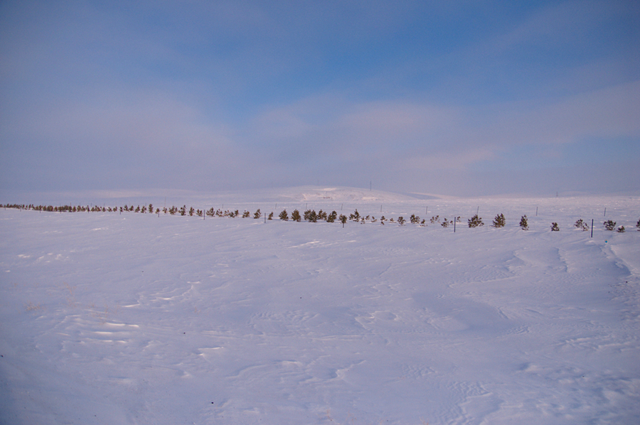 美丽的内蒙古大草原(五)----额尔古纳冬天