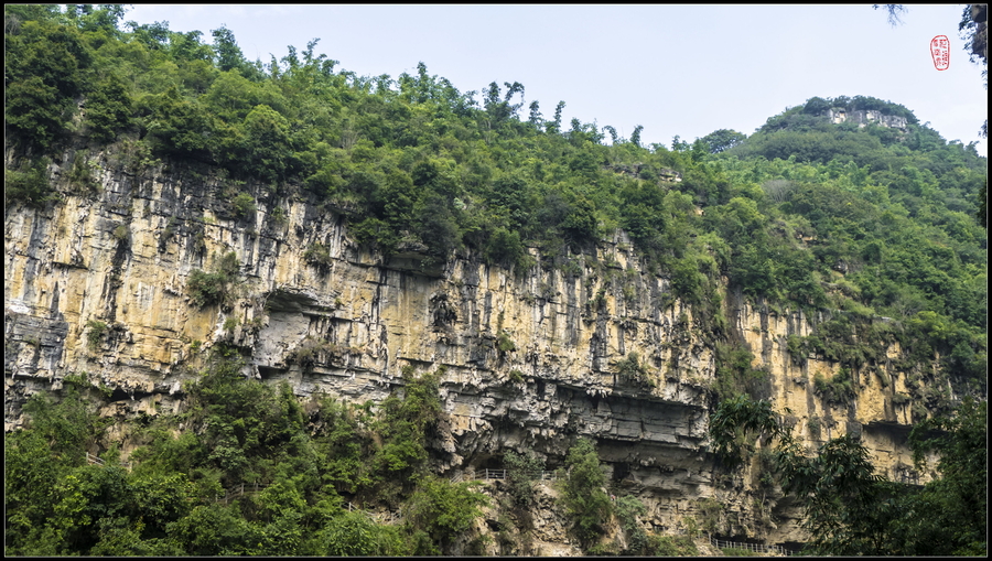 贵州兴义马岭河峡谷风光