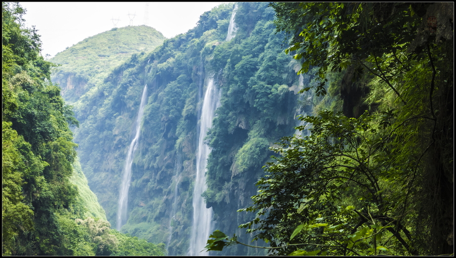 贵州兴义马岭河峡谷风光