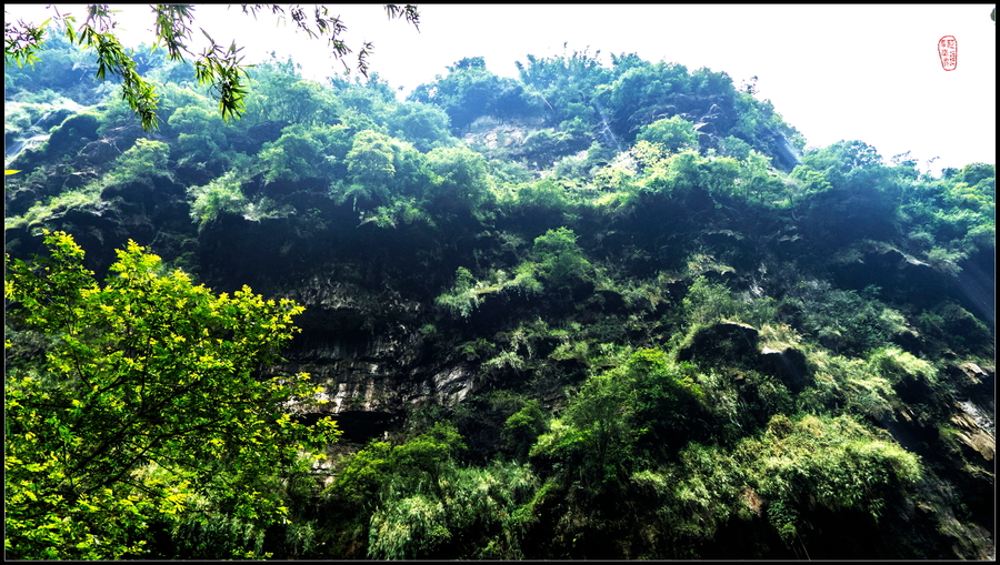 贵州兴义马岭河峡谷风光