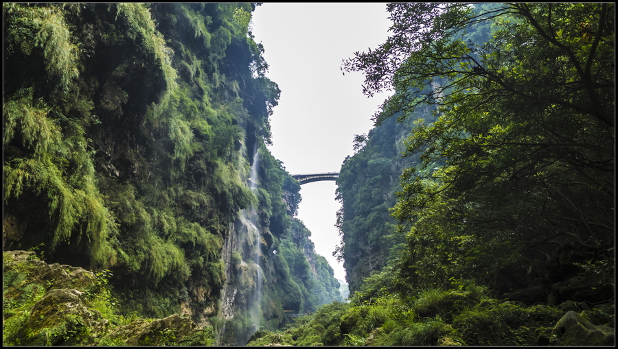 贵州兴义马岭河峡谷风光