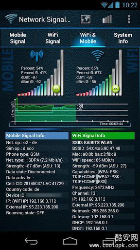 网络信号信息Network Signal Info_Android 软件