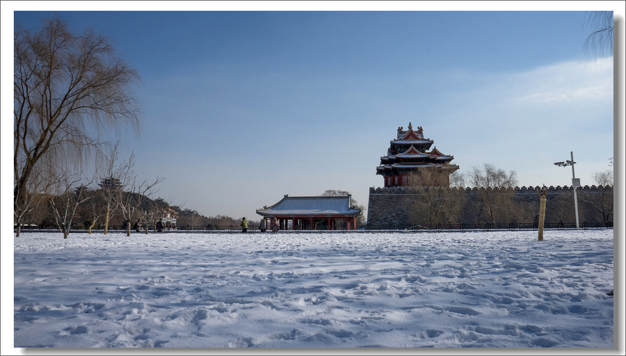 【2014北京立春后的第一场雪摄影图片】风光