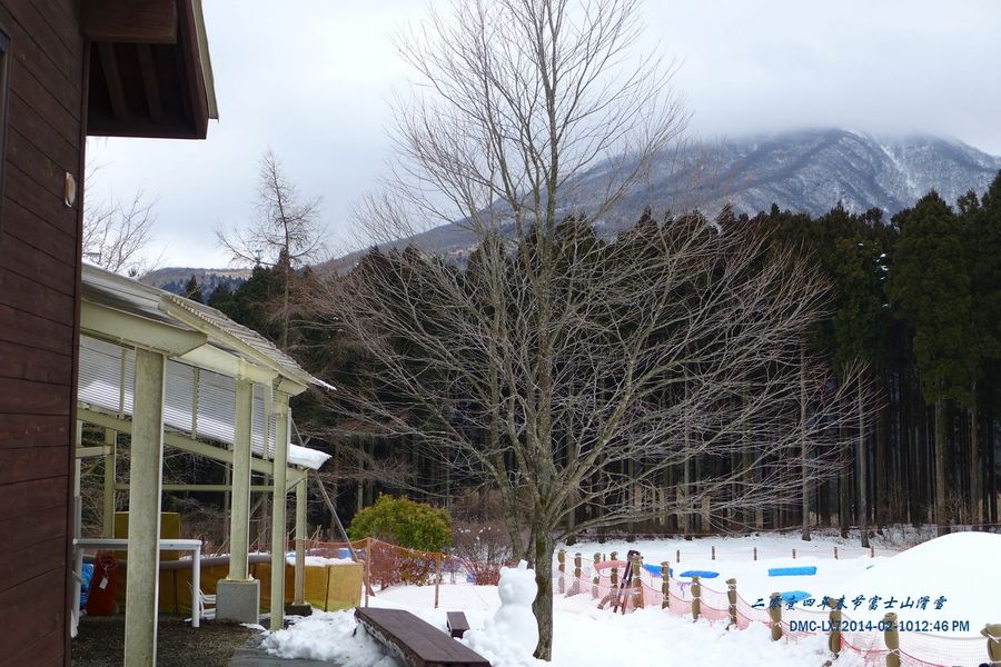 【富士山滑雪场--阴天摄影图片】风光旅游摄影