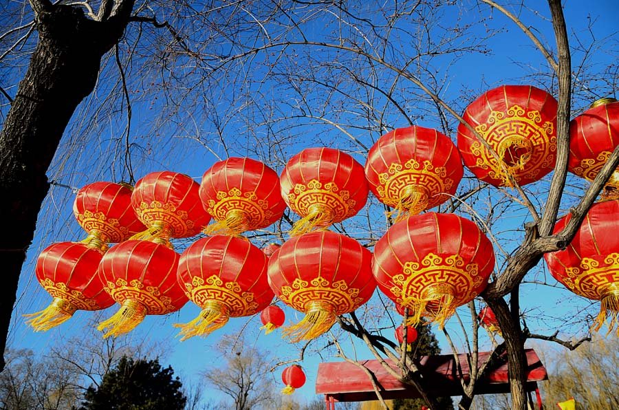 【《2014我们的春节》红火的圆明园庙会摄影