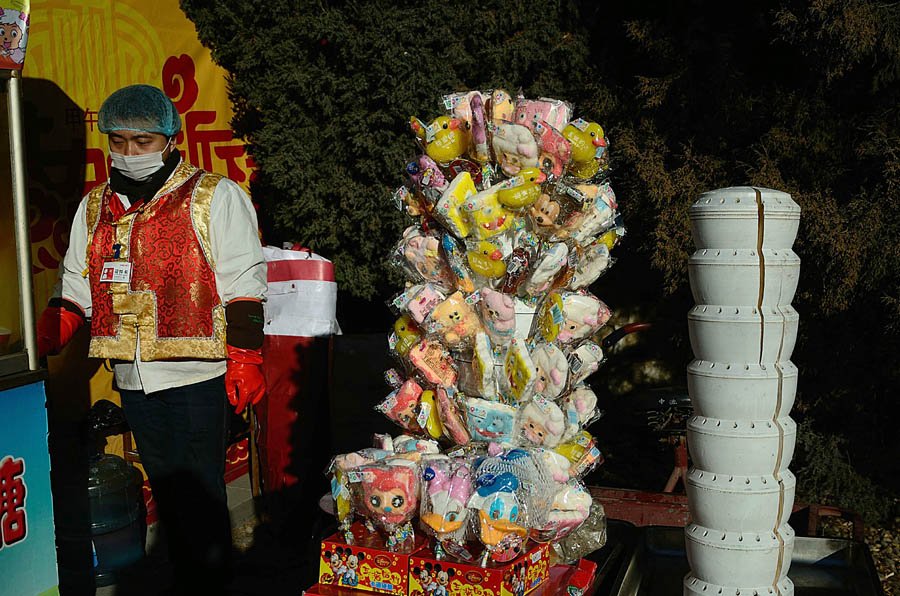 【《2014我们的春节》红火的圆明园庙会摄影