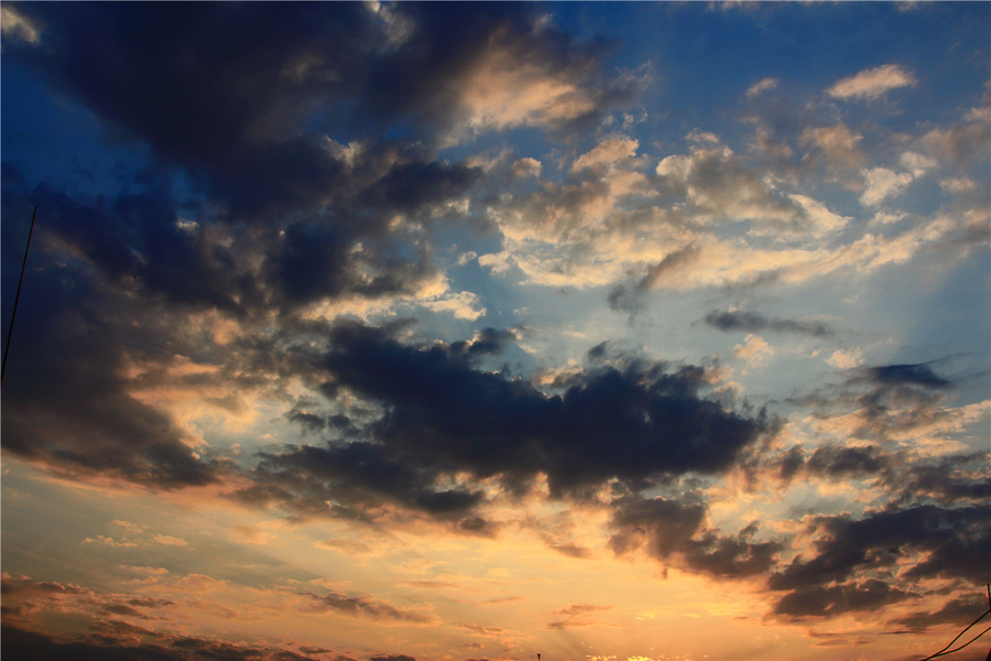 【地狱的天堂(2014年2月21日的夕阳，摄于我压抑的心情)摄影图片】风光旅游摄影_太平洋电脑网摄影部落