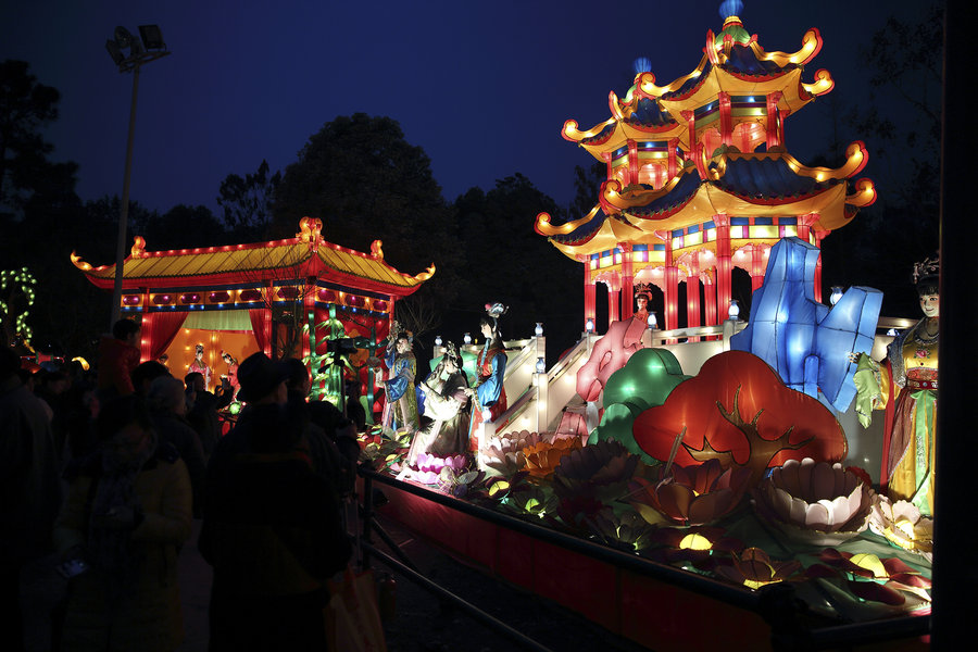 成都灯会夜景 (共p)