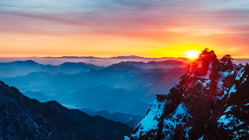 黄山美景