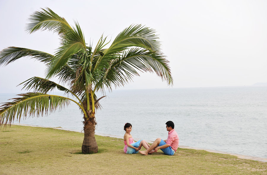 【记忆中的海滩 三亚湾 摄影图片】风光旅游摄影