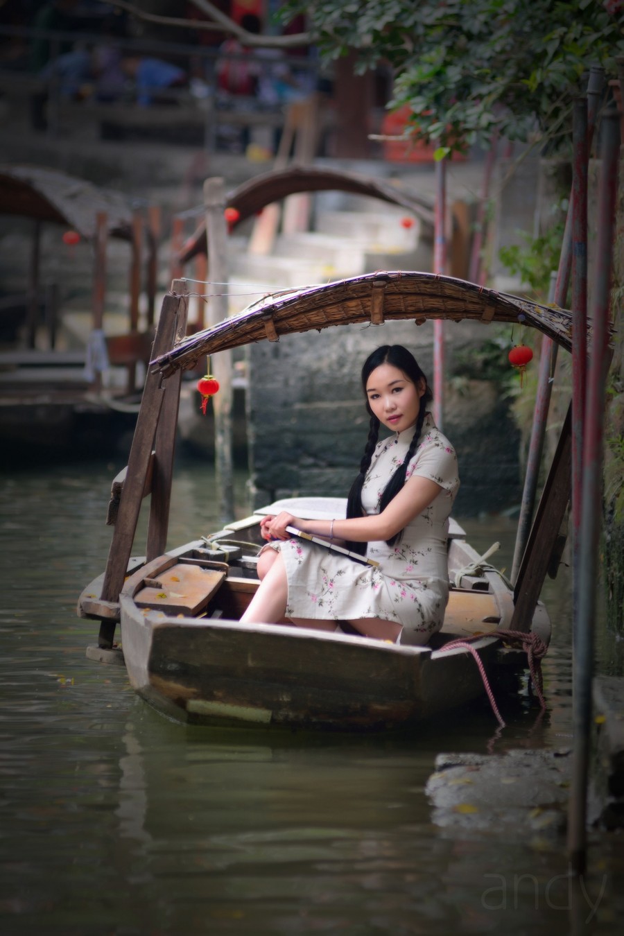 顺德逢简水乡旗袍美女人像片 (共p)