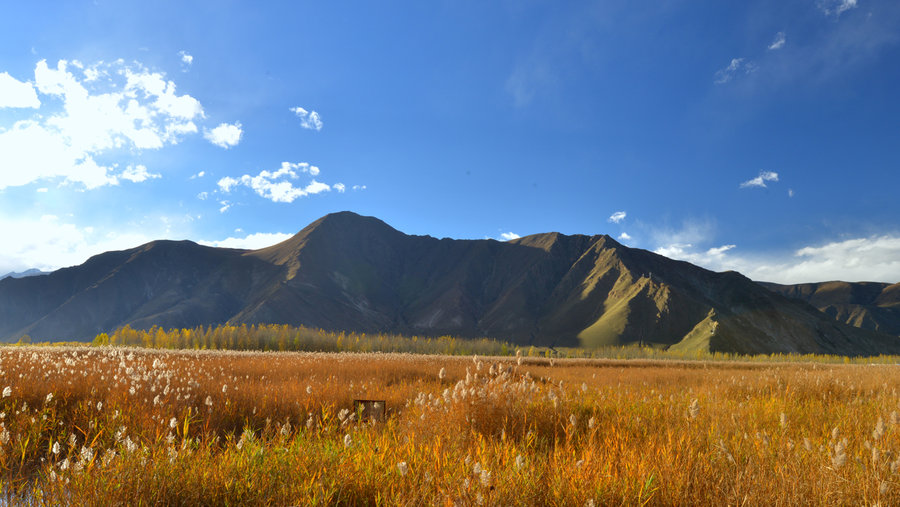 【川藏线拉萨河风光摄影图片】风光旅游摄影