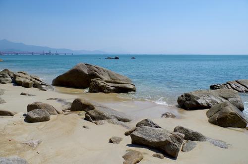 玫瑰海岸风景