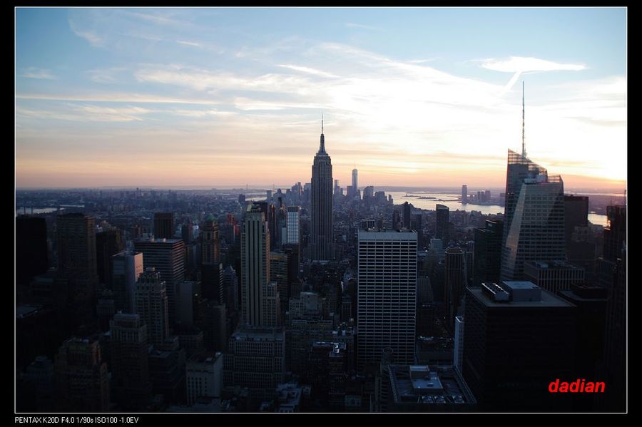 【【美国东部游最后一站纽约--洛克菲勒大厦观