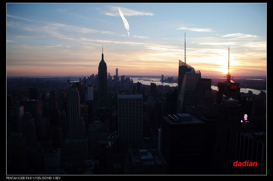 【【美国东部游最后一站纽约--洛克菲勒大厦观