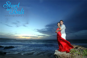 巴厘岛婚纱摄影startinbal教堂婚纱照
