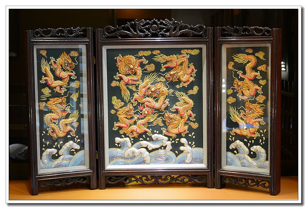 绣一生--宁波金银彩绣作品随拍_尼康D5200论