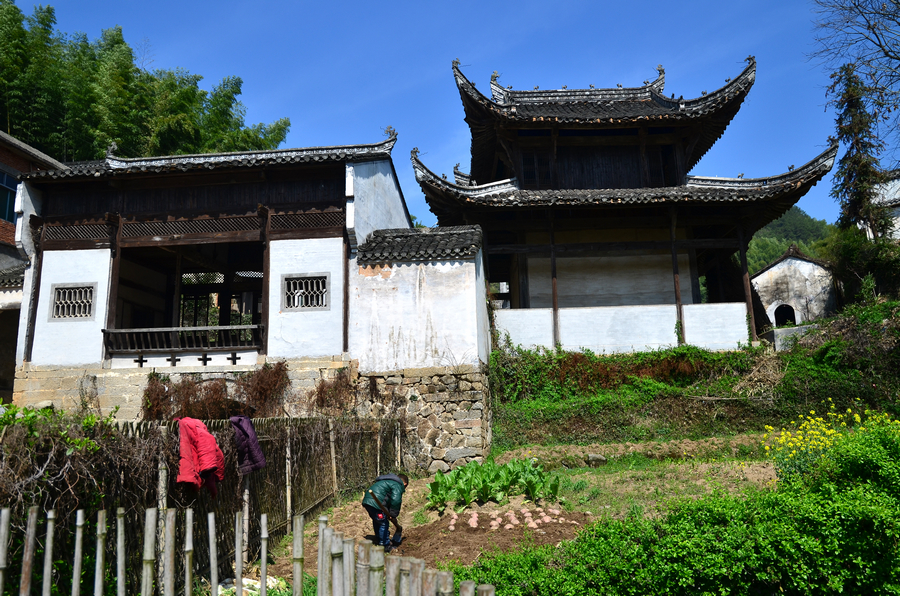 灵山村景色