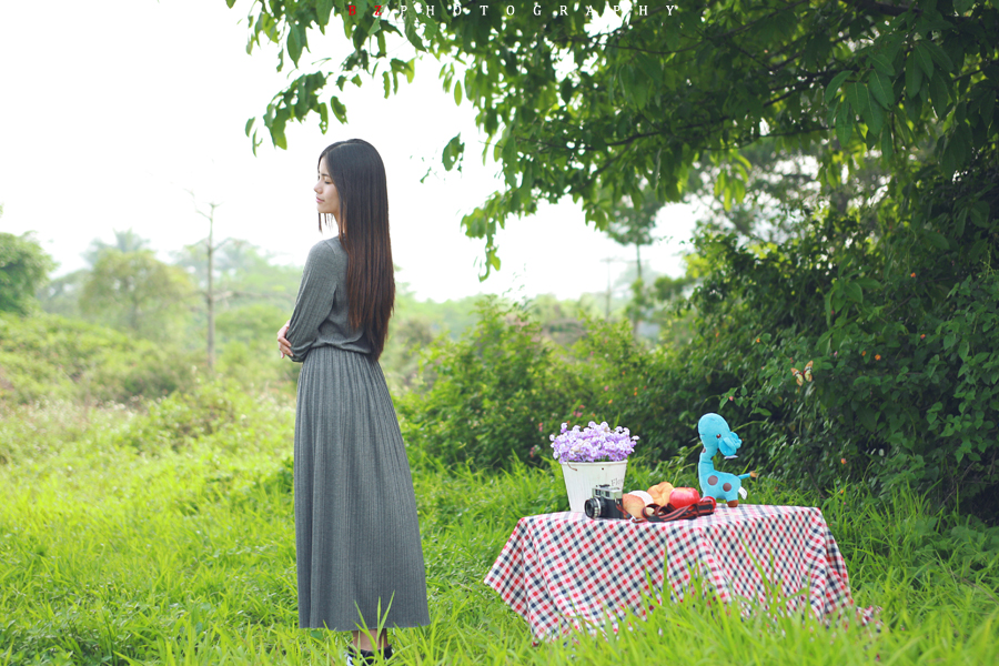 清新田园风.广州个性外景写真摄影.