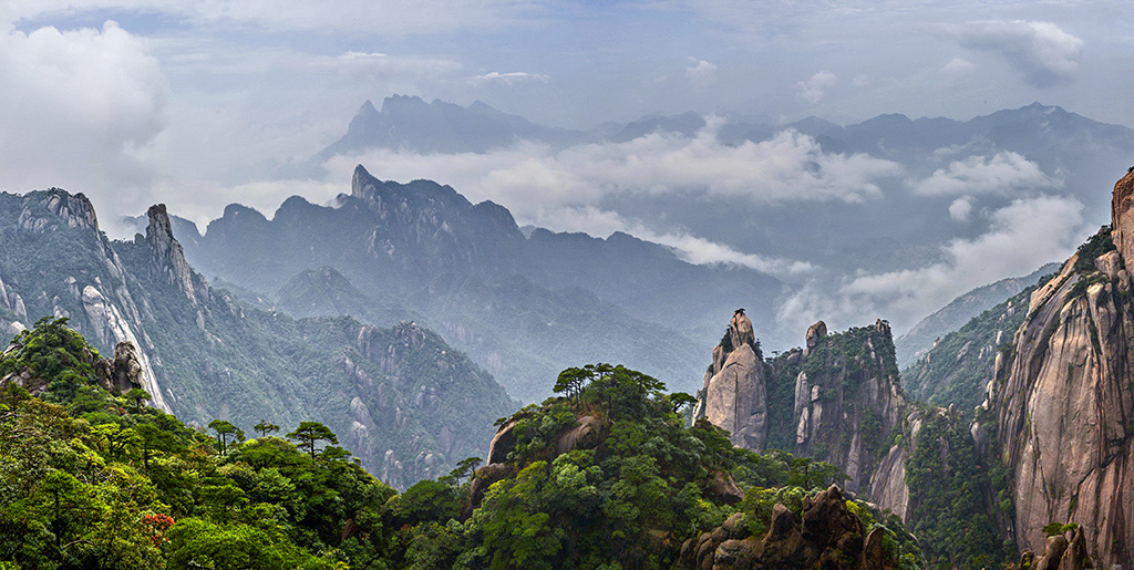 三清山全景图