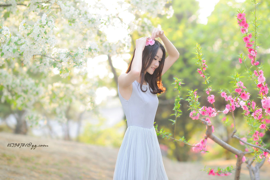 【春花a女生、女生漂亮、、摄影图片】人像摄影女生小豆豆图片图片
